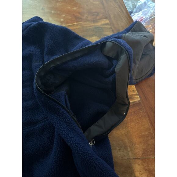 Marmot Womens Full Zip Fleece Jacket Size Large Blue, Sleeve Zip Pockets! - Picture 8 of 11